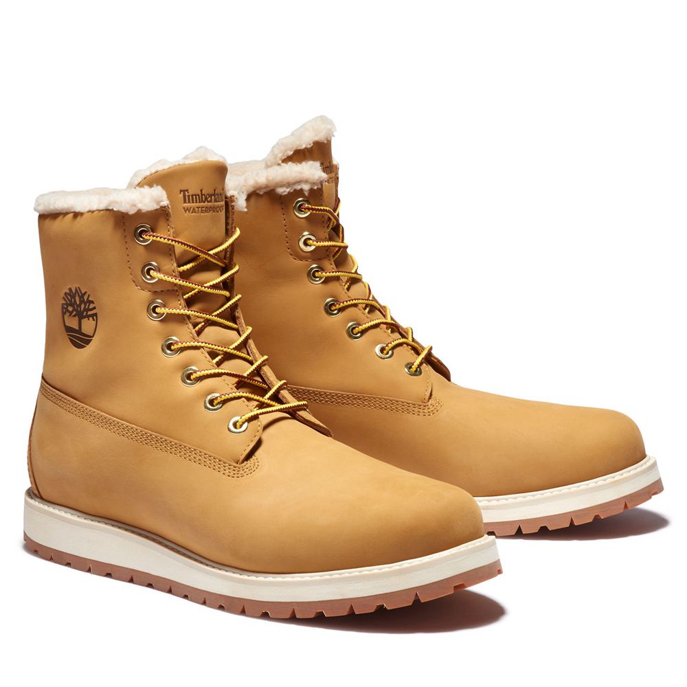 Bocanci 6-Inch Timberland Barbati Maro - Richmond Ridge Waterproof - Romania - UBRLWG390